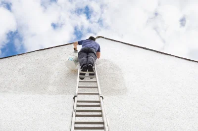 Peinture extérieure à Olette — façades et ravalement